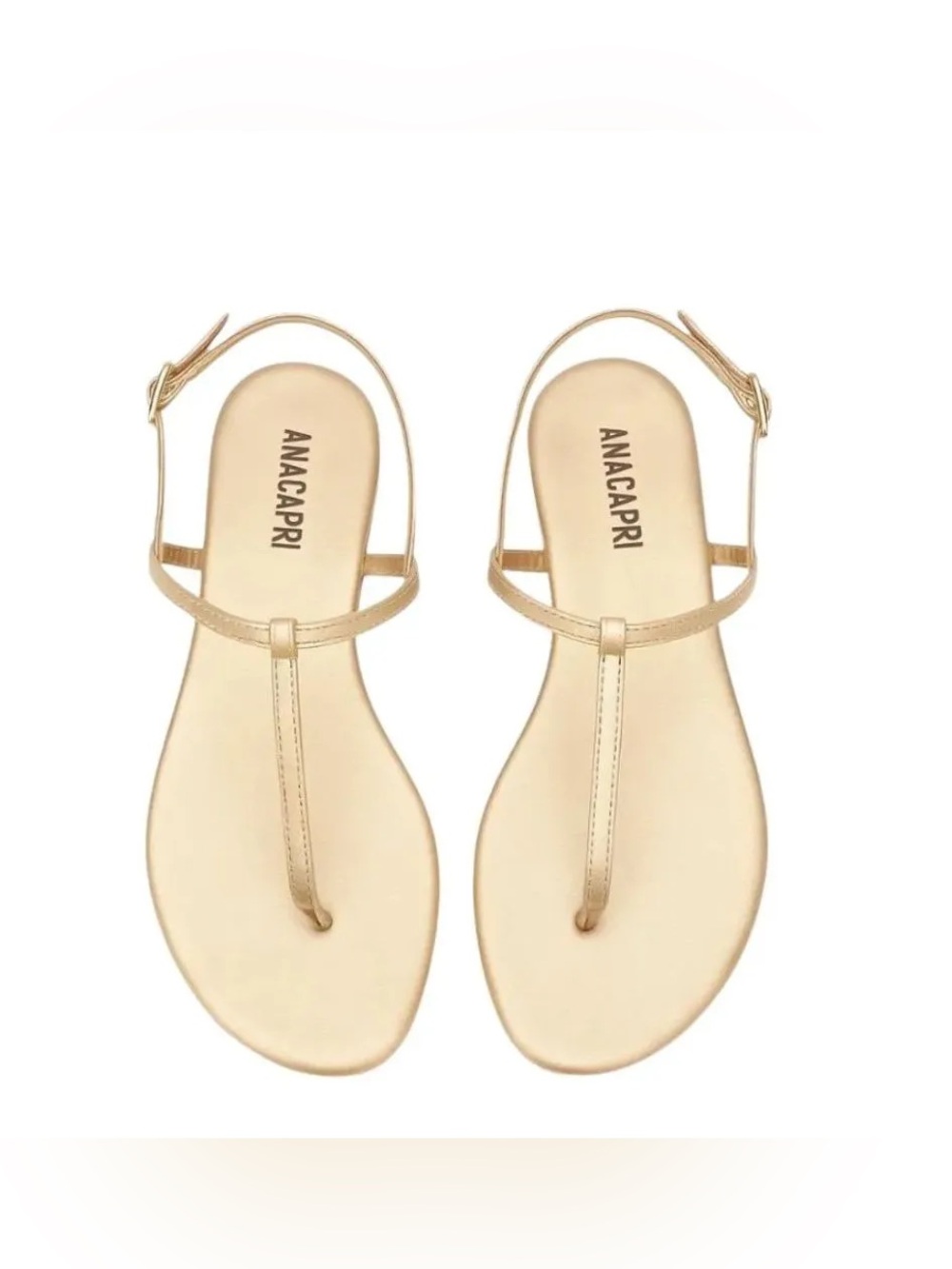 ANACAPRI Flat Sandals – New, US Size 8